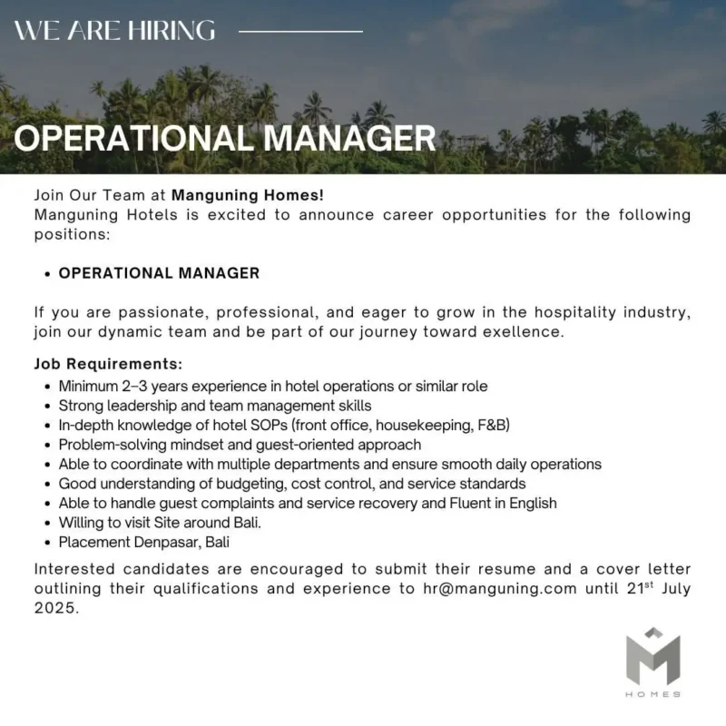 Operational Mgr