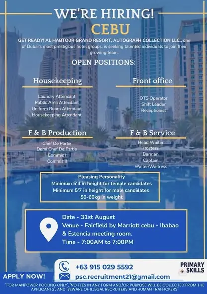Jobs Fair Marriott Cebu
