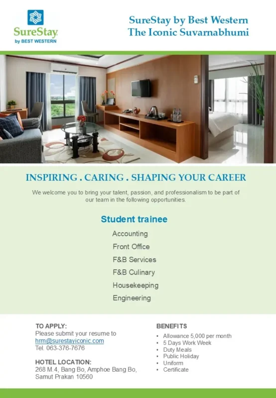 Internship BW Suvarnabhumi