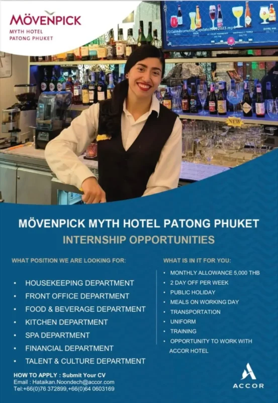 Internship Movenpick Patong