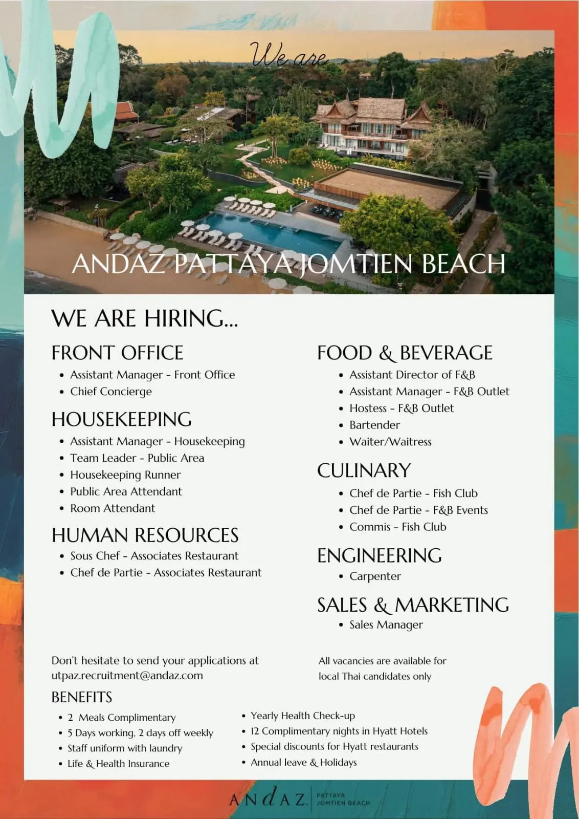 Various Position Andaz Pattaya