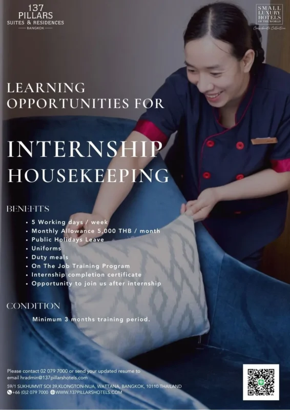 Internship 137 Pillars Bkk