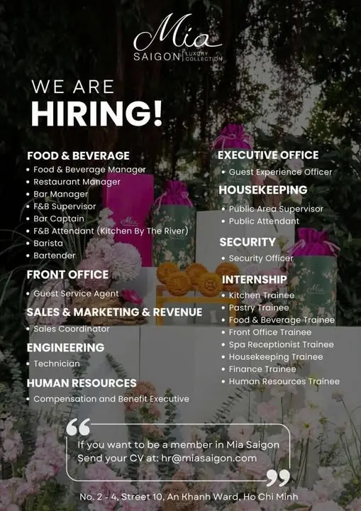 Internship Mia Saigon