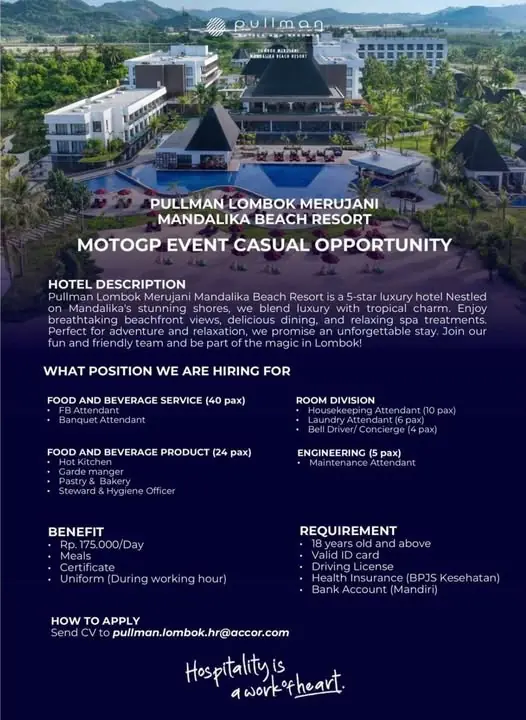 Various Position Pullman Lombok