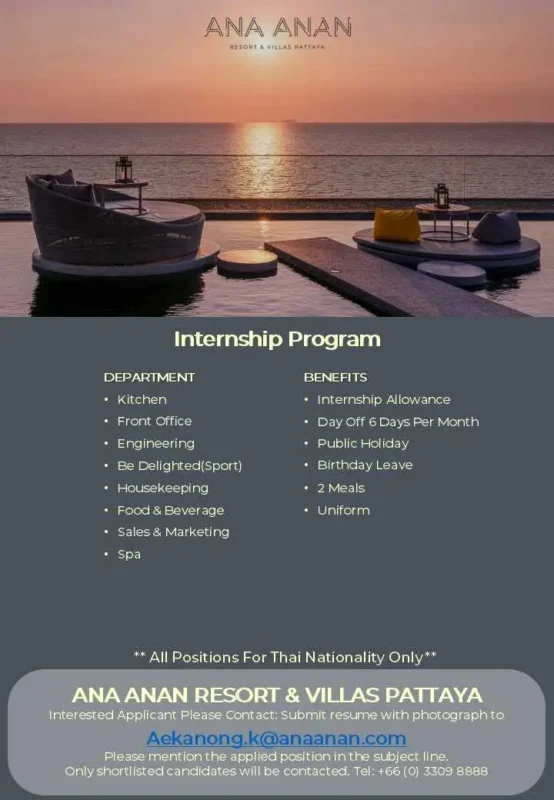 Internship An Anan