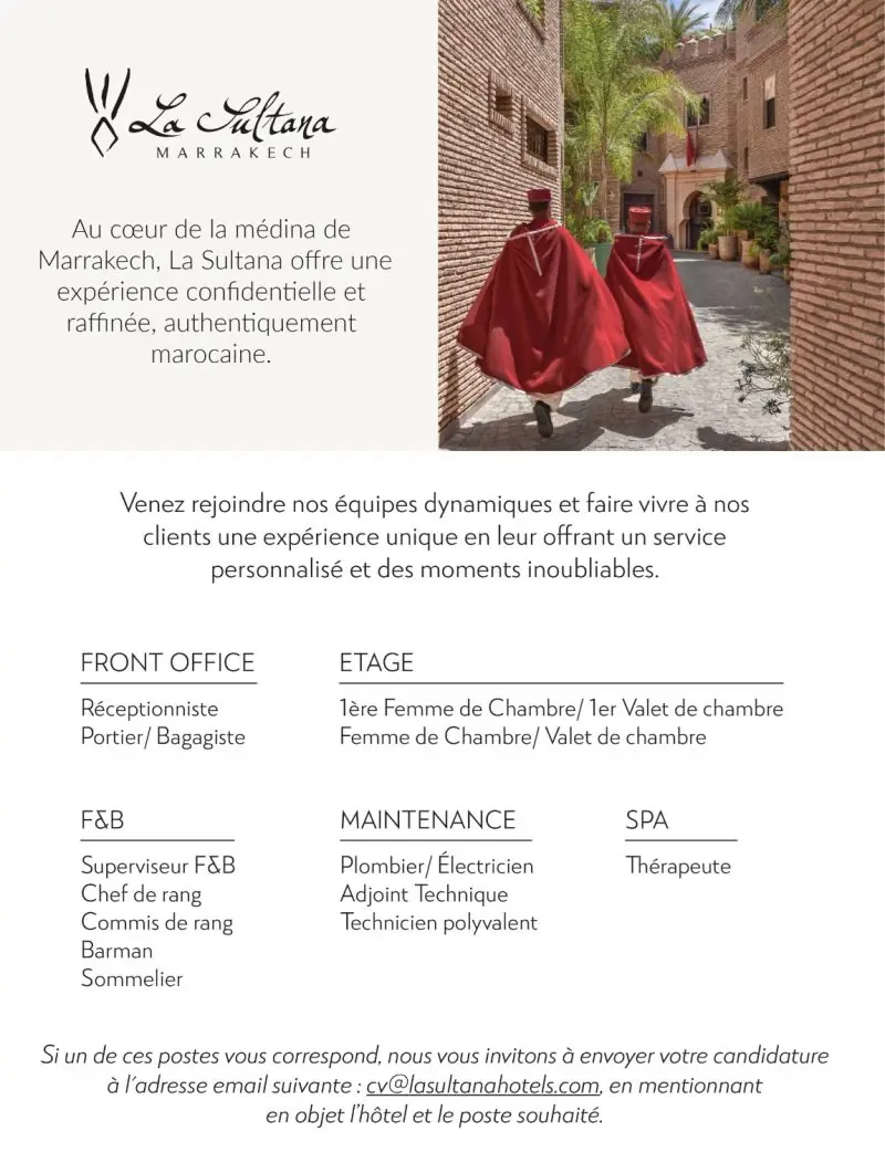 Various Position La Sultana Marrakech