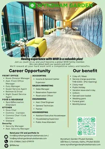 Various Position Wyndham Phuket