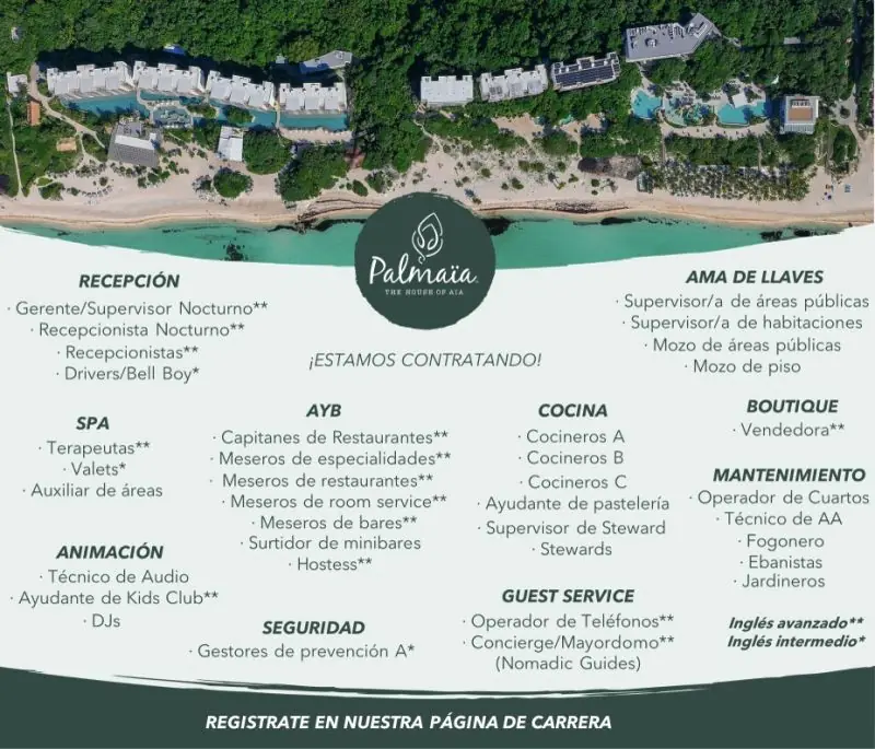 Various Position Palmaia