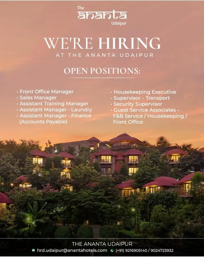 Various Position Ananta Udaipur