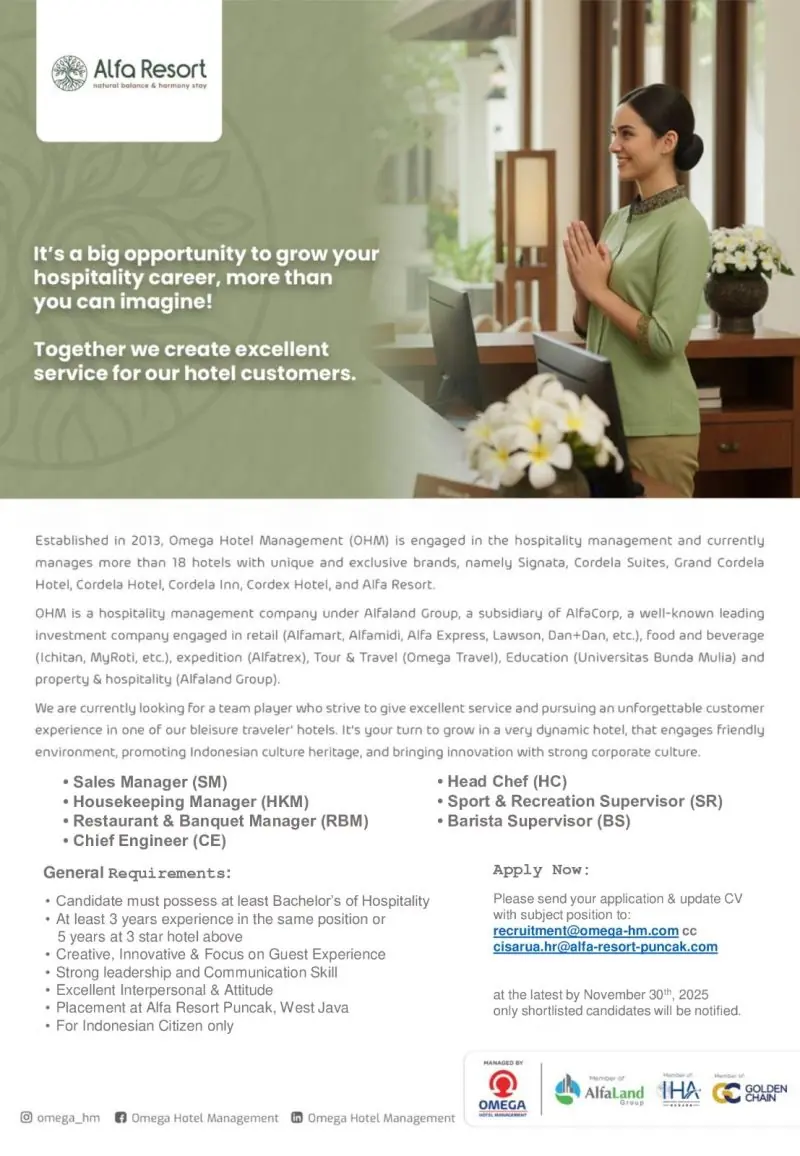 Various Position Alfa Resort