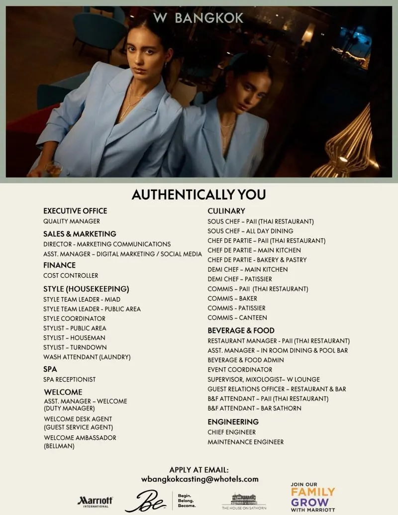 Various Position W Bkk