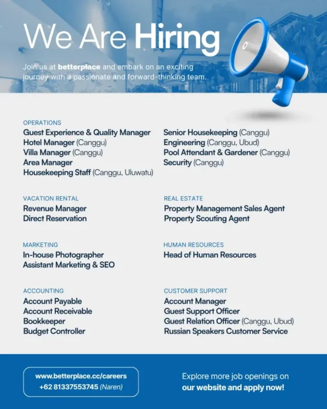 Various Position Better Place Indo