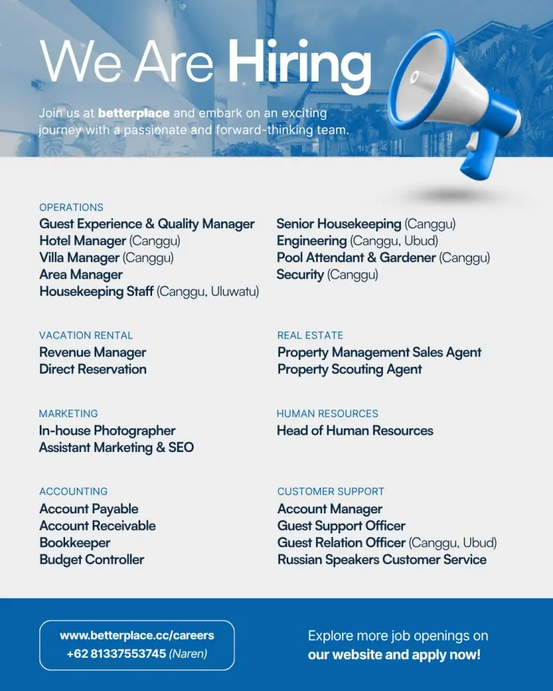 Various Position Better Place Indo