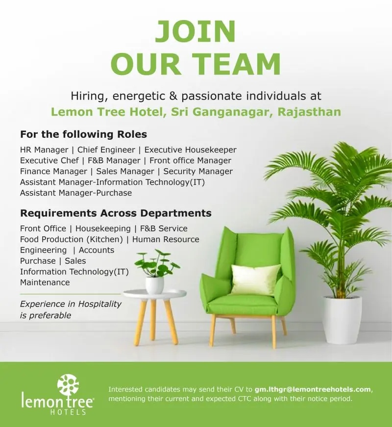 Various Position Lemon Tree   8211  Rajasthan