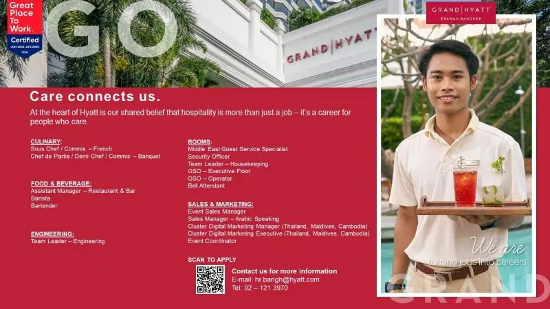 Various Position  Hyatt Bkk