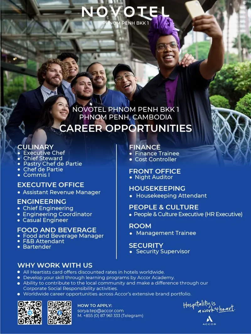 Various Position Novotel BKK