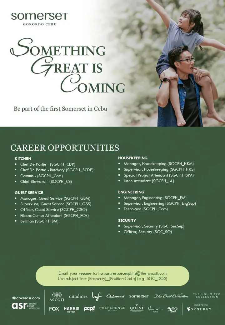 Various Position Sommerset Cebu 1