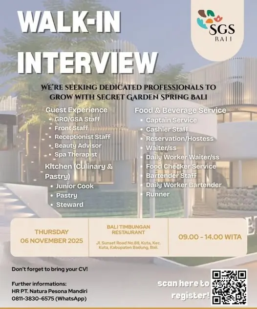Job Fair SGS Bali