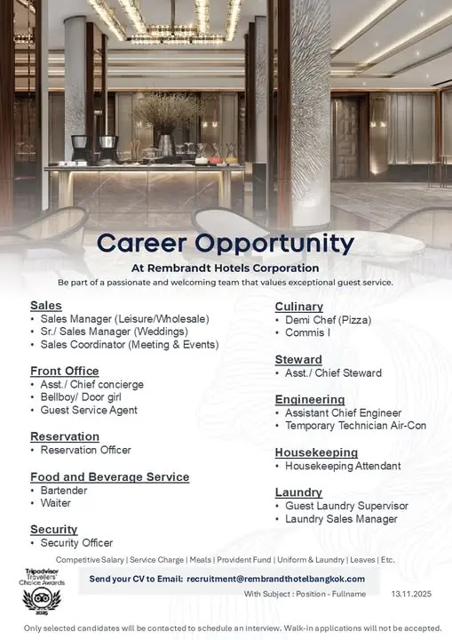 Various Position Rembrandt BKK