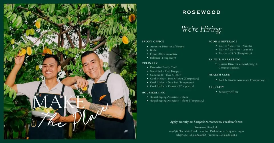 Various Position Rosewood   8211  Bkk