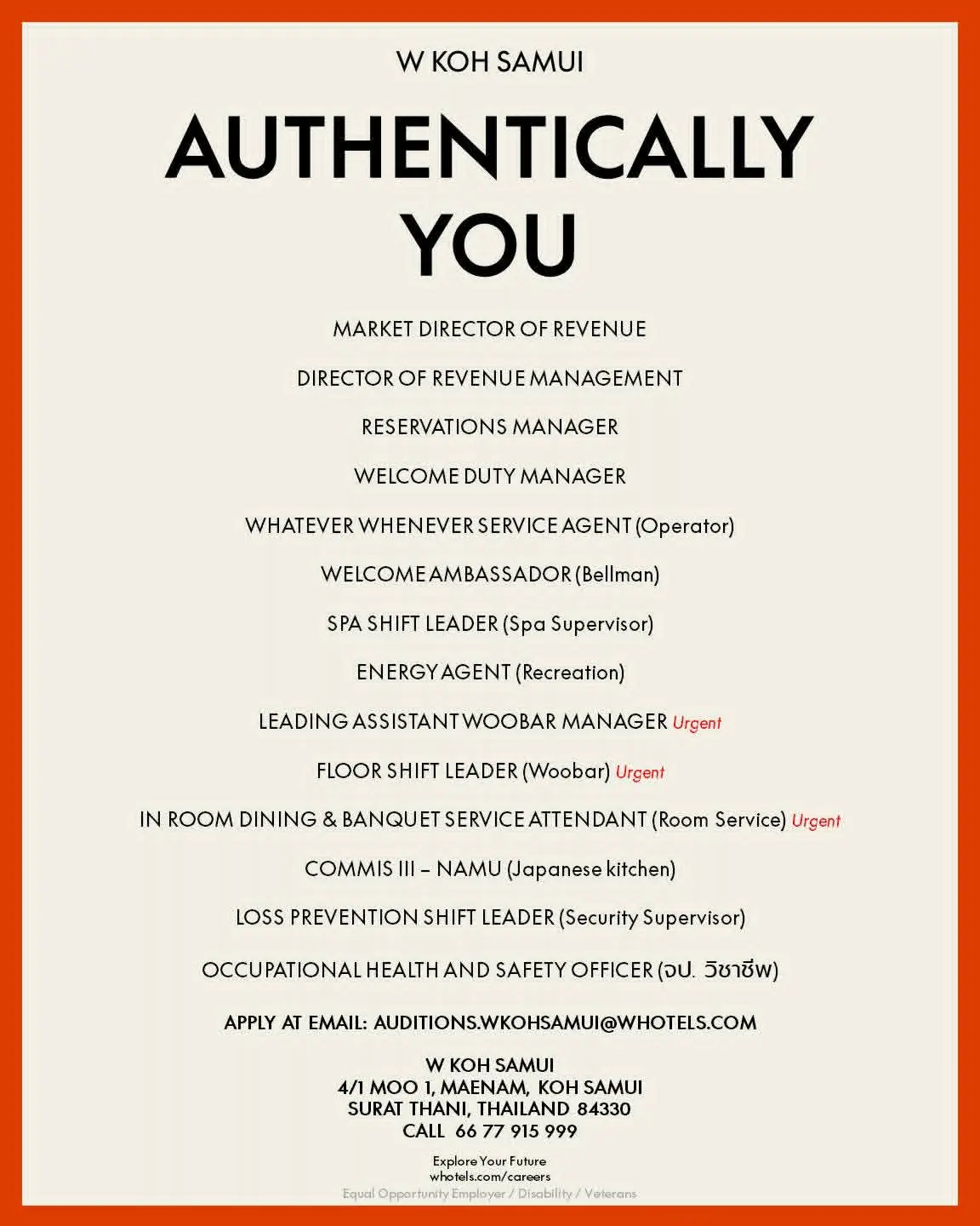 Various Position W Samui