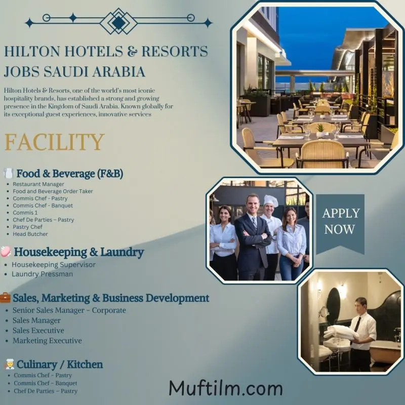 Various Position Hilton Saudi