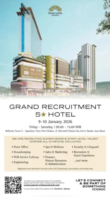 Jobs Fair Trans Hotel Jawa Barat