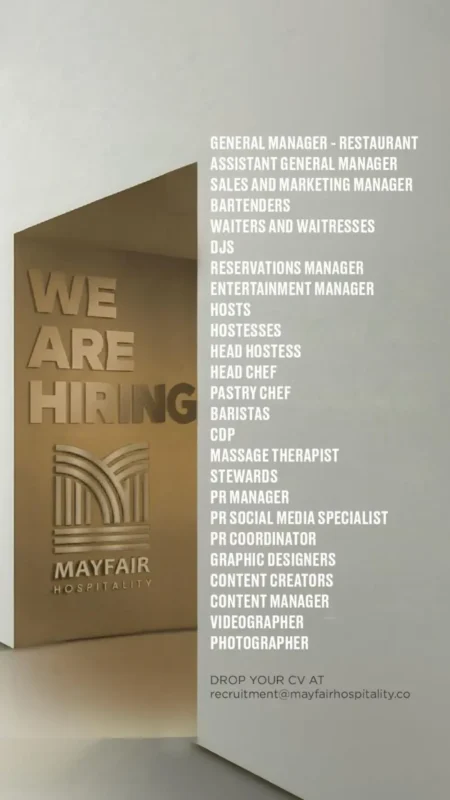 Various Position Mayfair