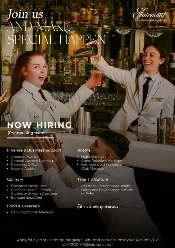 Various Position Fairmont