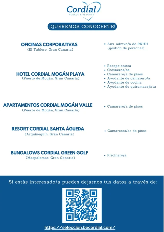 Various Position Cordial Spain