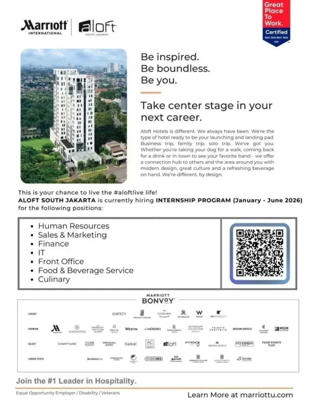 Internship Aloft Jkt