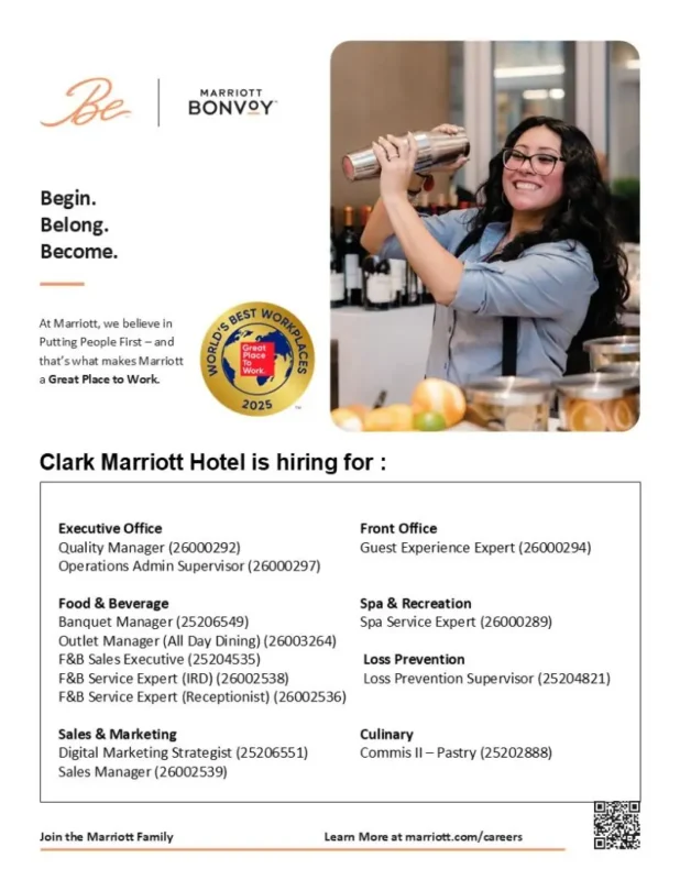 Various Position Marriott Clark