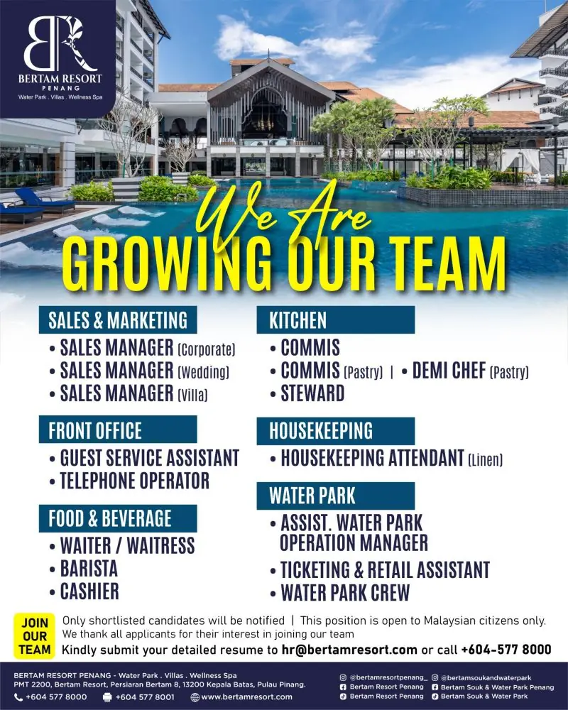 Various Position Bertam Resort Penang