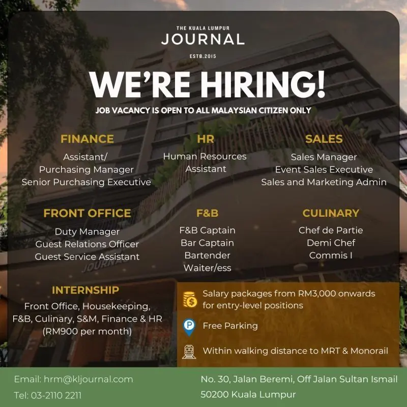 Various Position  Journal KUL