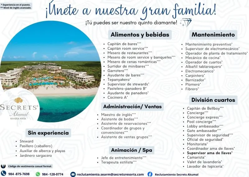 Various Position Secrets Akumal