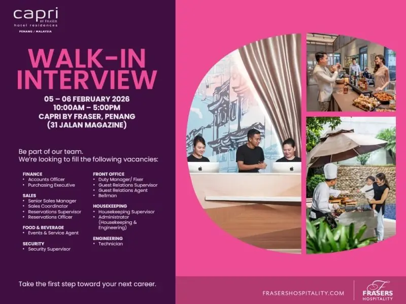 Jobs Fair Capri Penang