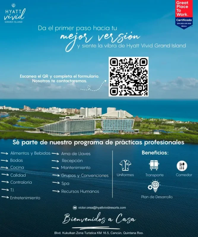 Internship Hyatt Grand Island