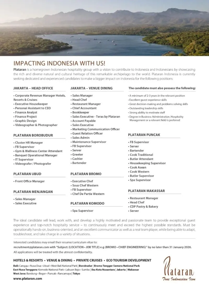 Various Position Plataran