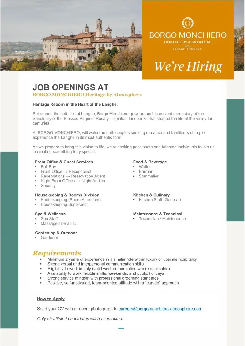 Various Position Borgo