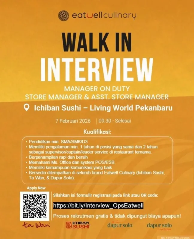 Jobs Fair Ichiban Sushi