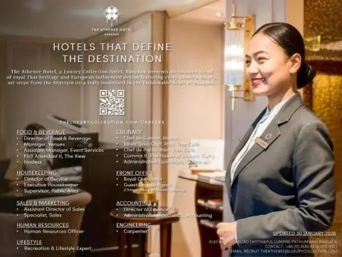 Various Position Athenee BKK