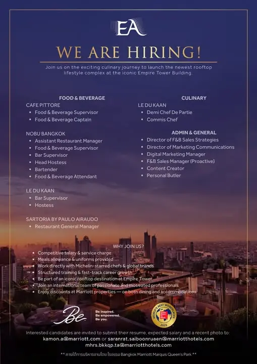 Various Position EA BKK