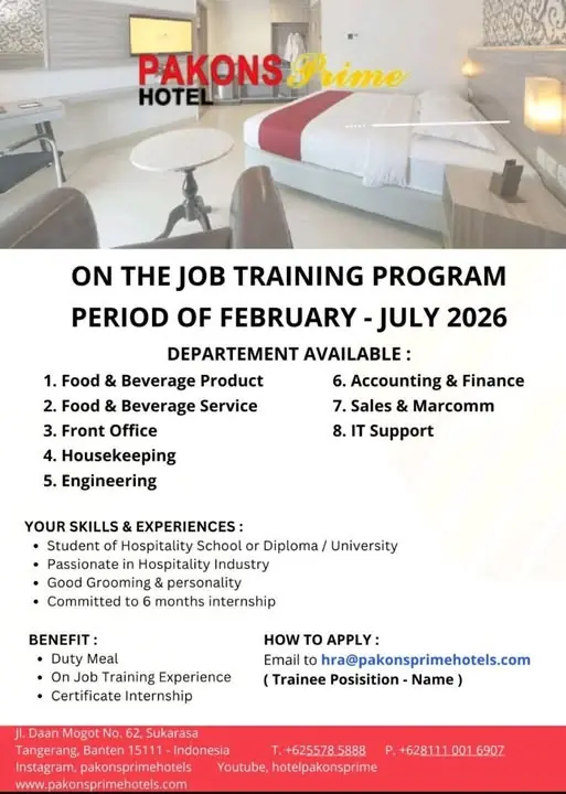 Internship Pakson Prime  Indon