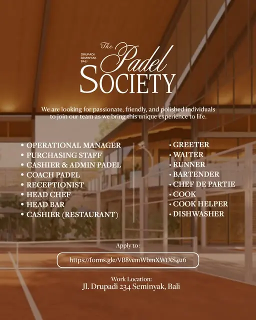 Various Position Padel Bali