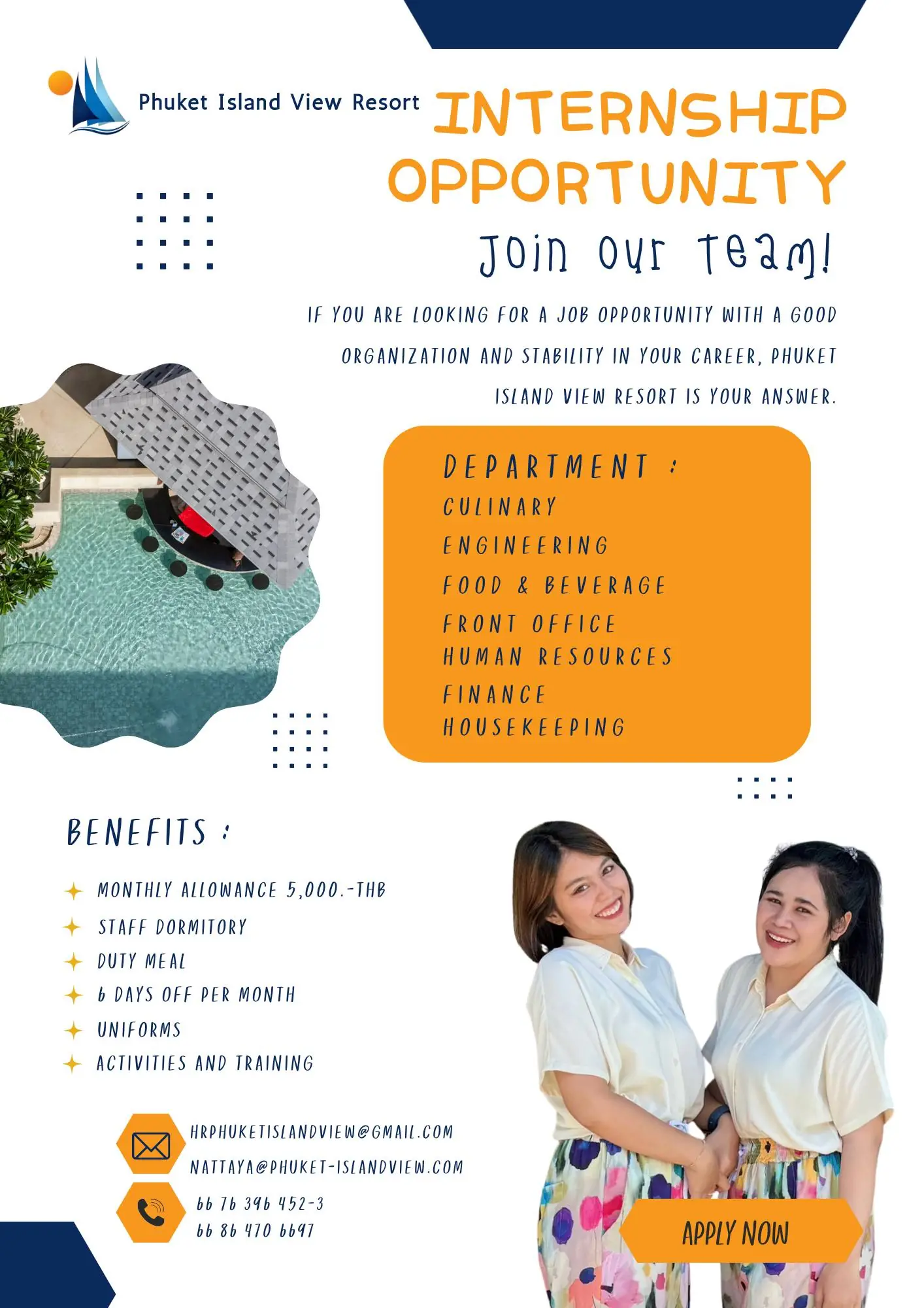 Internship Island View Phuket