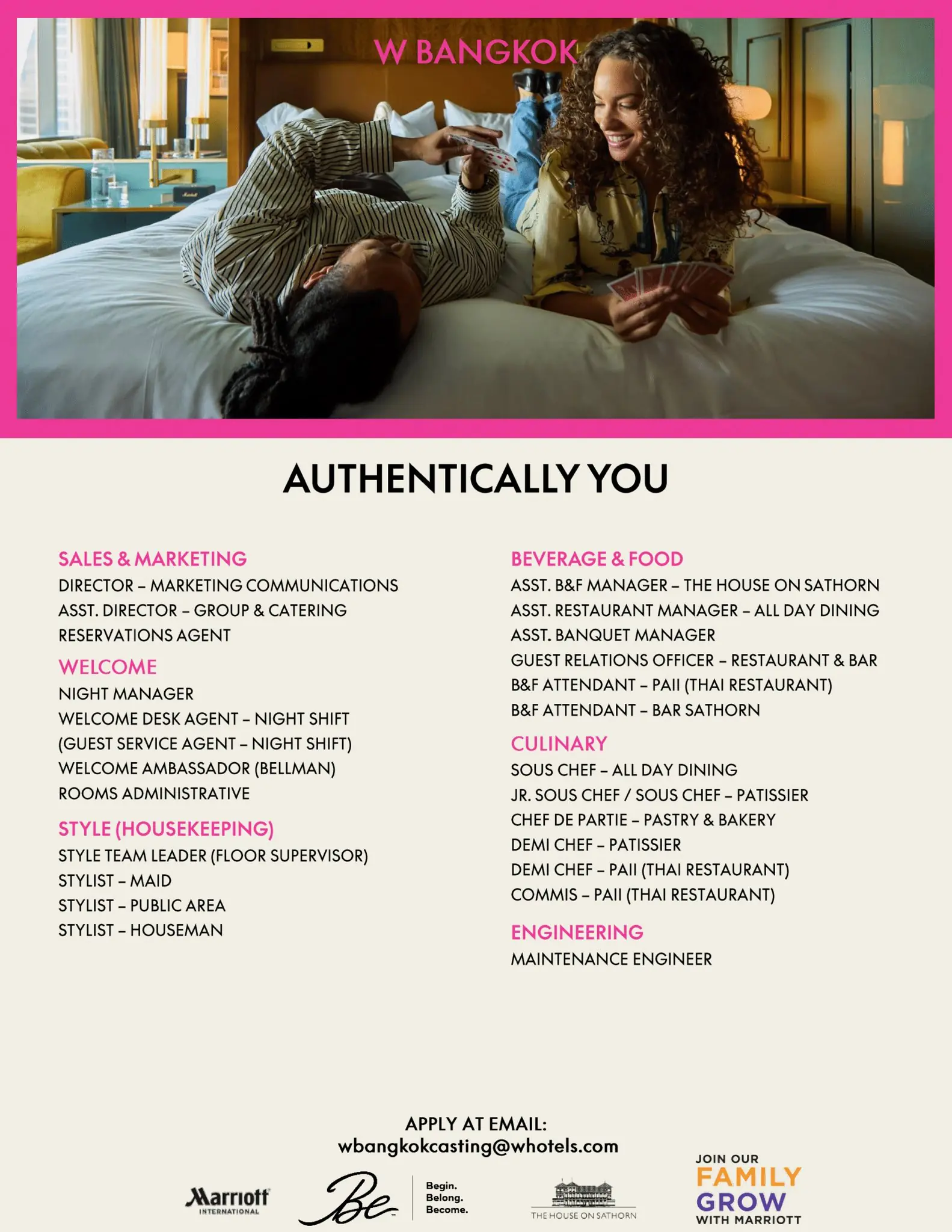 Various Position W Bkk