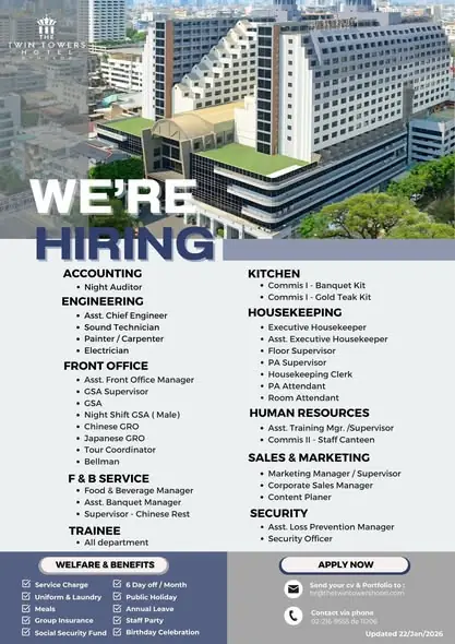 Various Position Twinn Tower BKK