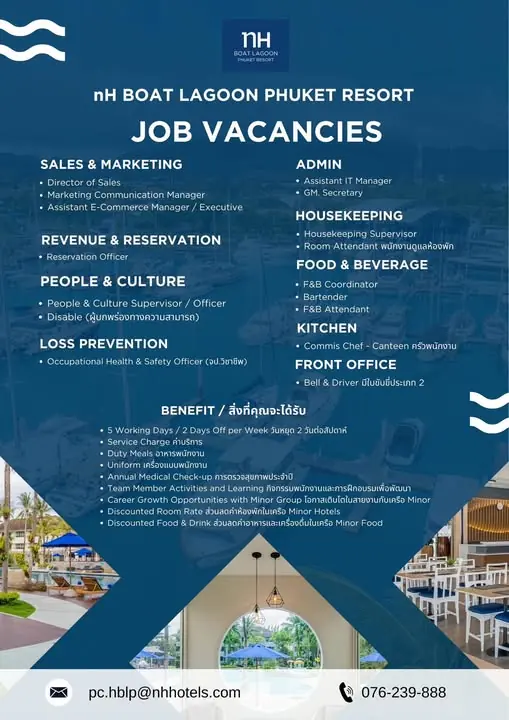 Various Position  NH Phuket