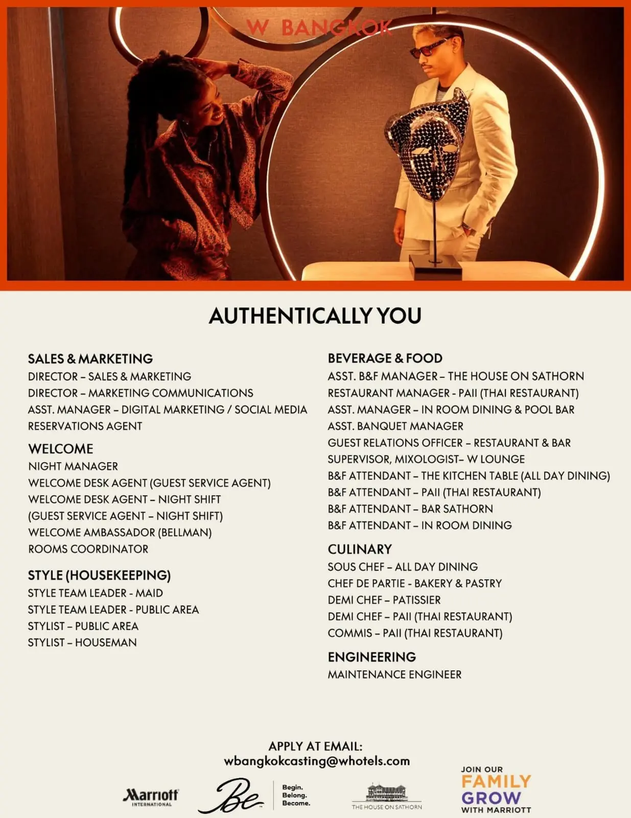 Various Position W Bkk