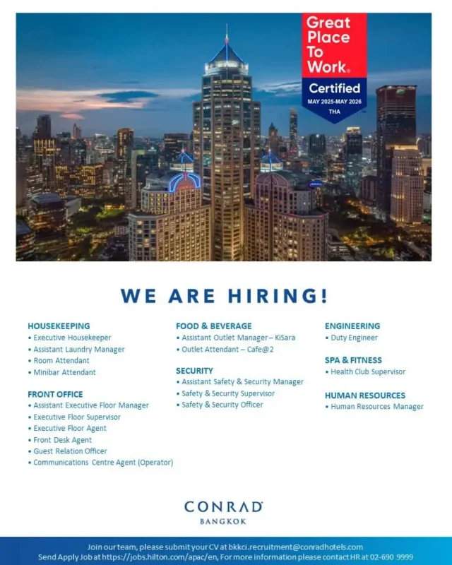 Various Position Conrad BKK